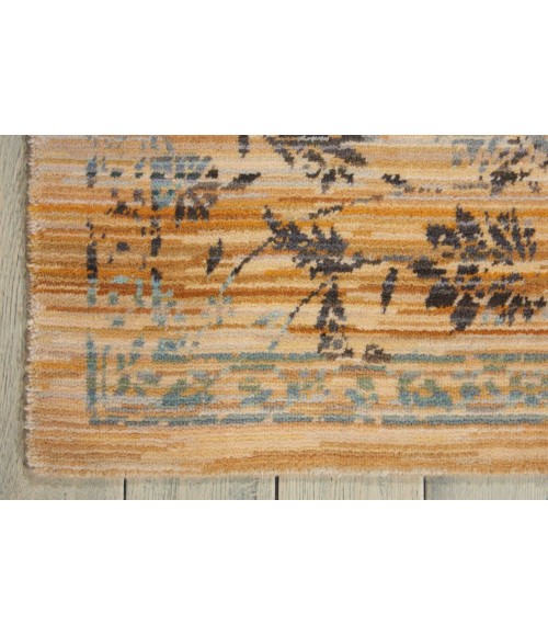 Nourison RHAPSODY Area Rug Nourison Rhapsody Area Rug RH013-Caramel/Cream