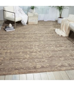 Nourison Silk Elements - Ske22 Taupe Area Rug 8 ft. 6 X 11 ft. 6 Rectangle