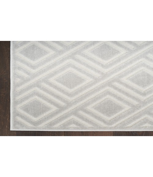 Nourison Casual Light Grey CSU03 9 ft. 2 in. X 12 ft. Rectangle Rug