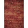Nourison Somerset - St74 Flame Area Rug 3 ft. 6 X 5 ft. 6 Rectangle