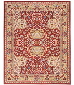 Nourison Majestic - Mst04 Red Area Rug 7 ft. 9 X 9 ft. 9 Rectangle