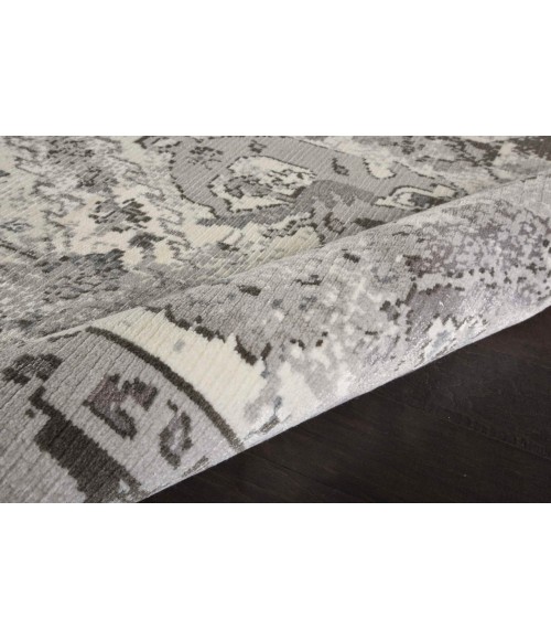 Nourison Tahoe Modern Area Rug TWI03-Ivory/Grey