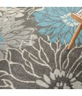 Nourison PASSION Area Rug Nourison Passion Area Rug PSN17-Charcoal/Blue