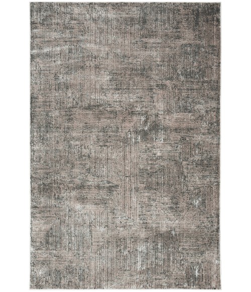 Calvin Klein Irradiant Area Rug IRR01 Black Ivory