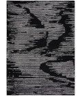 Michael Amini Ma30 Star Area Rug SMR02 Black Ivory 4' x 6'