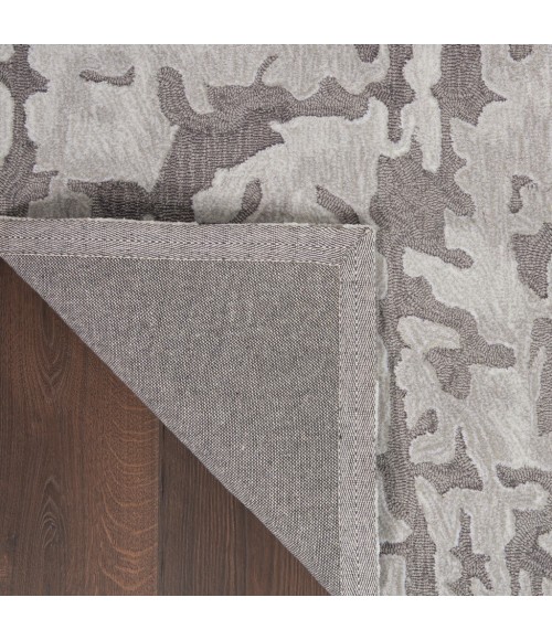 Nourison SYMMETRY Area Rug Nourison Symmetry Area Rug SMM03-Ivory/Taupe