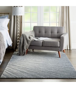 kathy ireland Home Ki38 Moroccan Celebr - Ki389 Blue Grey Area Rug 3 ft. 10 X 5 ft. 10 Rectangle