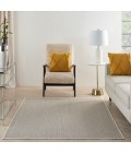 Nourison Courtyard Area Rug COU01-Ivory Charcoal