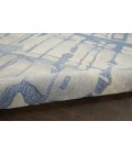 Nourison Symmetry Area Rug SMM04-Blue/Grey