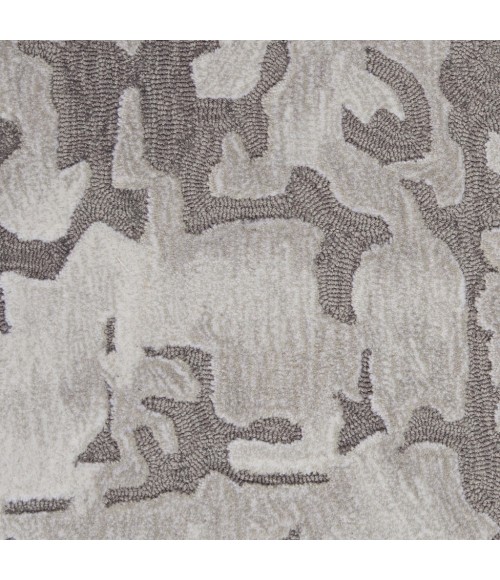 Nourison SYMMETRY Area Rug Nourison Symmetry Area Rug SMM03-Ivory/Taupe