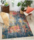 Nourison CELESTIAL Area Rug Nourison Celestial Area Rug CES09-Blue/Yellow