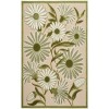 Nourison Aloha Ivory Green ALH33 3 ft. 6 in. X 5 ft. 6 in. Rectangle Rug