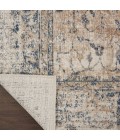 kathy ireland Home Malta Area Rug MAI11-Ivory/Blue