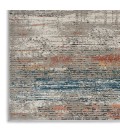 Nourison RUSTIC TEXTURES Area Rug Nourison Rustic Textures Area Rug RUS12-Grey/Multi