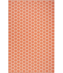 Nourison Reversible Indoor Outdoor Coral RVB01 5 ft. X 7 ft. Rect. Rug