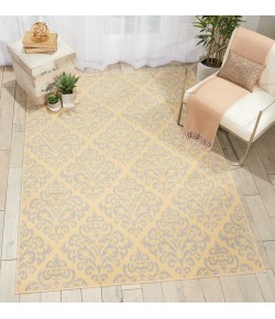 Nourison Home Grafix GRF06 Cream 5 ft. 3 in. X 7 ft. 3 in. Area Rug