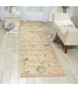 Nourison Home Silk Elements SKE28 Beige 2 ft. 5 in. X 10 ft. Area Rug