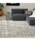 Nourison Luna Grey Silver LUN02 8 ft. X 10 ft. Rect. Rug