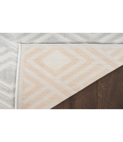 Nourison Casual Light Grey CSU03 9 ft. 2 in. X 12 ft. Rectangle Rug