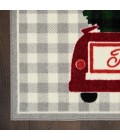 Nourison ACCENT DECOR/XMAS Area Rug Nourison Accent Decor/Xmas Area Rug 101JP-Grey