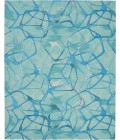 Nourison Symmetry Area Rug SMM05-Aqua Blue