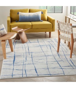 Nourison Whimsicle - Whs09 Ivory Blue Area Rug 4 ft. X 6 ft. Rectangle