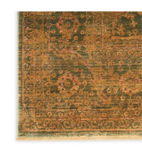 Nourison Luxurious Olive LRS01 10 ft. X 13 ft. Rect. Rug