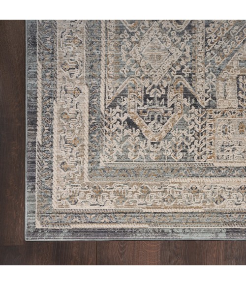Nourison Lynx Ivory Charcoal Rug LNX01 12 ft. Rect. - Rugs Town Nourison Lynx Ivory Charcoal LNX01 12 ft. Rect. Rug