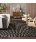 Nourison Twist Reversible Black TWS01 8 ft. X 10 ft. Rect. Rug