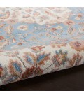 Elation Area Rug Nourison Elation Area Rug ETN08 Ivory Blue 9' x 12'