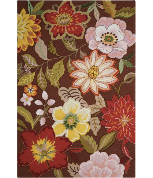 Nourison FANTASY Area Rug Nourison Fantasy Area Rug FA18-Chocolate