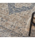 kathy ireland Home Malta Area Rug MAI11-Ivory/Blue