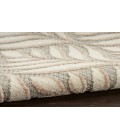 Nourison Aloha Ivory Grey ALH35 2 ft. 8 in. X 4 ft. Rectangle Rug