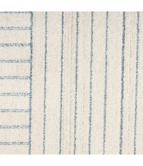 Nourison Home Washable Decor Cream Blue Rug WSD11 2 ft. X 6 ft. Rectangle - Rugs Town Nourison Home Washable Decor Cream Blue WSD11 2 ft. X 6 ft. Rectangle Rug