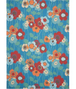 Nourison Wav01/Sun & Shade - Snd27 Bluebell Area Rug 10 ft. X 13 ft. Rectangle