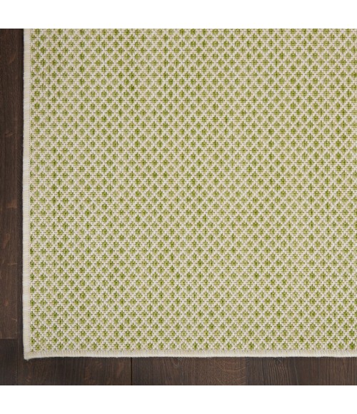 Nourison Courtyard Area Rug COU01-Ivory Green