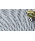 Nourison Courtyard Ivory Blue COU01 6 ft. Round Rug