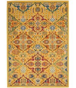 Nourison Allur - Alr03 Yellow Multicolor Area Rug 6 ft. X 9 ft. Rectangle