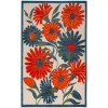 Nourison Aloha Ivory Multicolor ALH33 6 ft. X 9 ft. Rectangle Rug