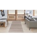 Nourison Nourison Washables Cream Black NWB12 2 ft. 2 in. X 8 ft. Rectangle Rug