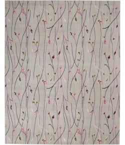 Nourison Grafix - Grf15 Grey Area Rug 8 ft. 6 X 12 ft. Rectangle