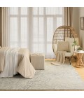 DKNY Pure Angles Grey ANG01 8 ft. X 10 ft. Rect. Rug