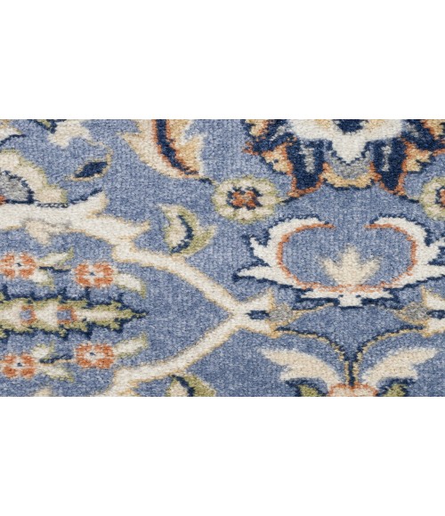Nourison Allur Light Blue ALR03 4 ft. X 6 ft. Rectangle Rug