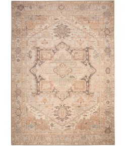 Nourison Vintage Washables Coral Mint VWS11 4 ft. X 6 ft. Rect. Rug