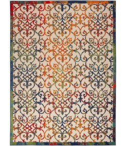 Nourison Aloha - Alh21 Multicolor Area Rug 10 ft. X 14 ft. Rectangle
