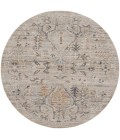 Nourison Lynx Ivory Taupe LNX02 8 ft. X Round Rug