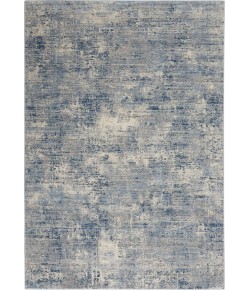 Nourison Grand Expressions - Ki57 Blue Ivory Area Rug 5 ft. 3 in. X 7 ft. 3 in. Rectangle