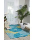 Nourison Fantasy Area Rug FA25 Seafoam