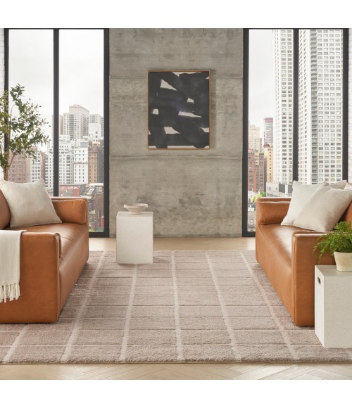 DKNY West End Ave Beige WTE01 8 ft. X 10 ft. Rect. Rug