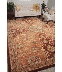 Nourison 2000 - 2319 Copper Area Rug 9 ft. 9 in. X 13 ft. 9 in. Rectangle